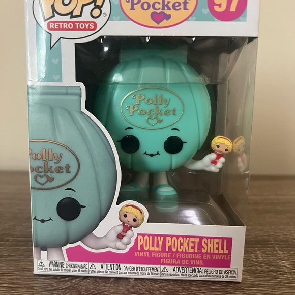 Shell Vinyl Figure - Blue - Picture 1 of 6